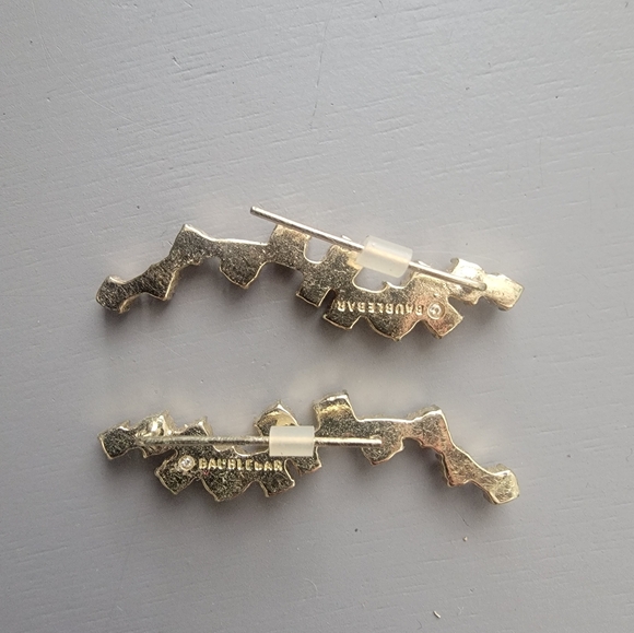 Like New BaubleBar Jewelry | Ear Climbers | Gold - Picture 3 of 4